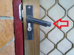 Broken security door locksmith